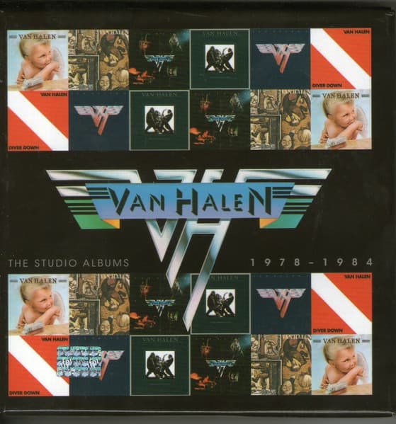 Van Halen – The Studio Albums 1978 - 1984 cover art