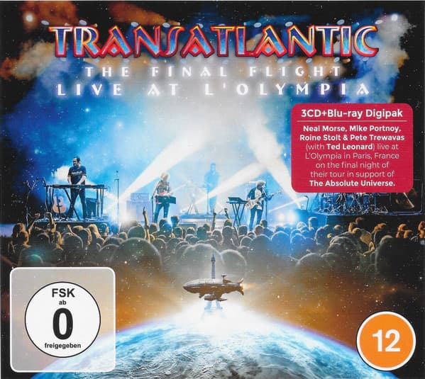 Transatlantic – The Final Flight: Live At L'Olympia cover art