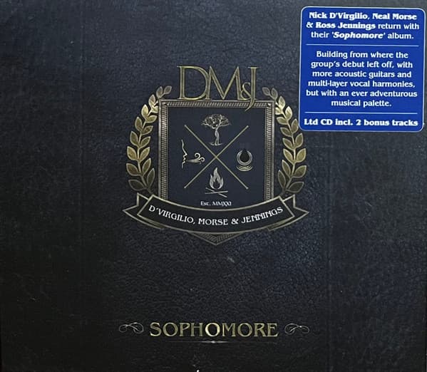 D'Virgilio, Morse & Jennings – Sophomore cover art