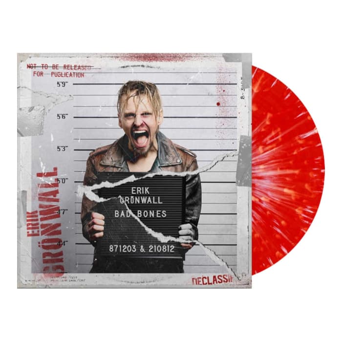 ERIK GRÖNWALL – BAD BONES (INDIE STORE ONLY RED SPLATTER VINYL)